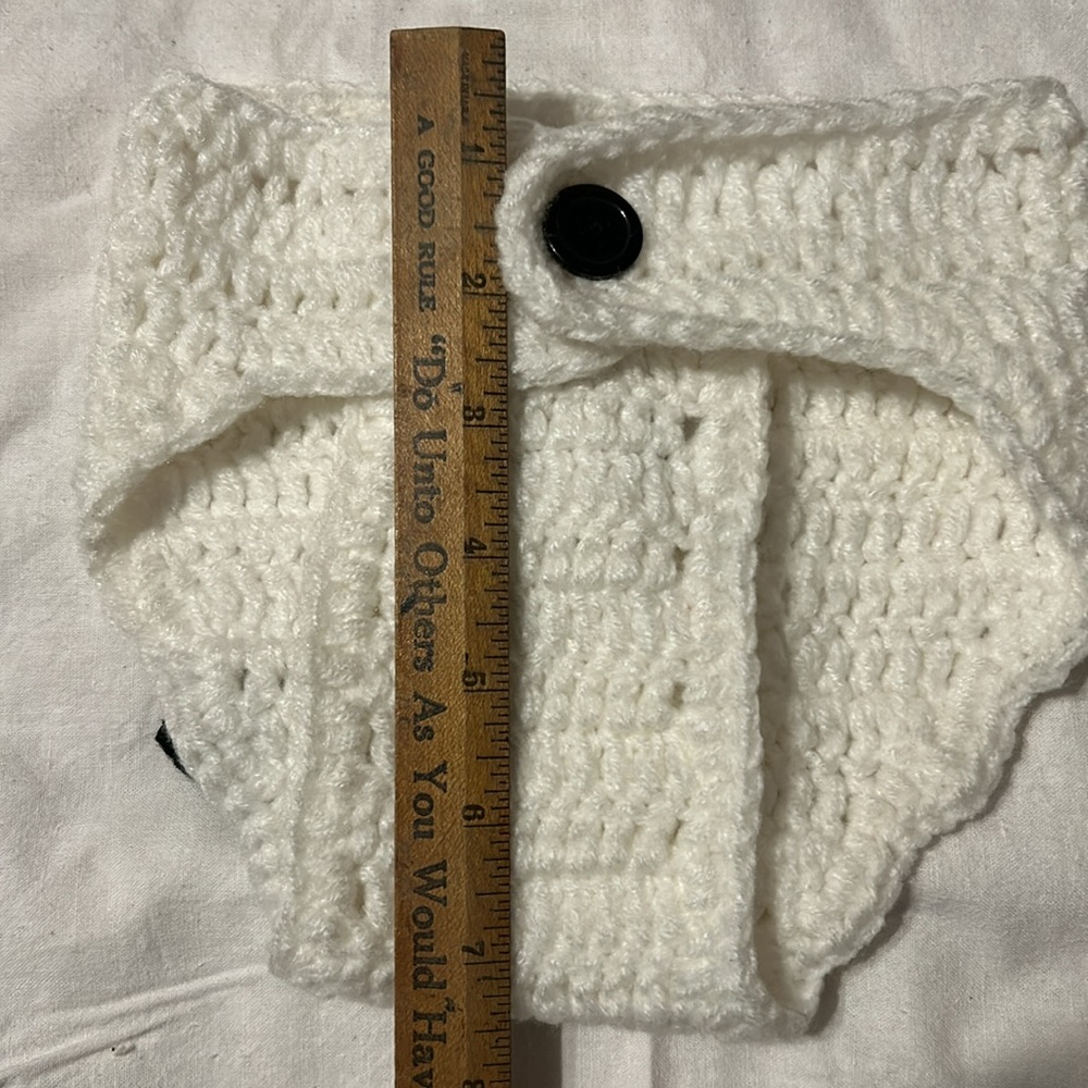 🔥🔥HP🔥🔥NWOT Minnie Mouse 4-pc Handmade Costume Baby Girl Sz 0-6 gift photo op - Picture 10 of 12